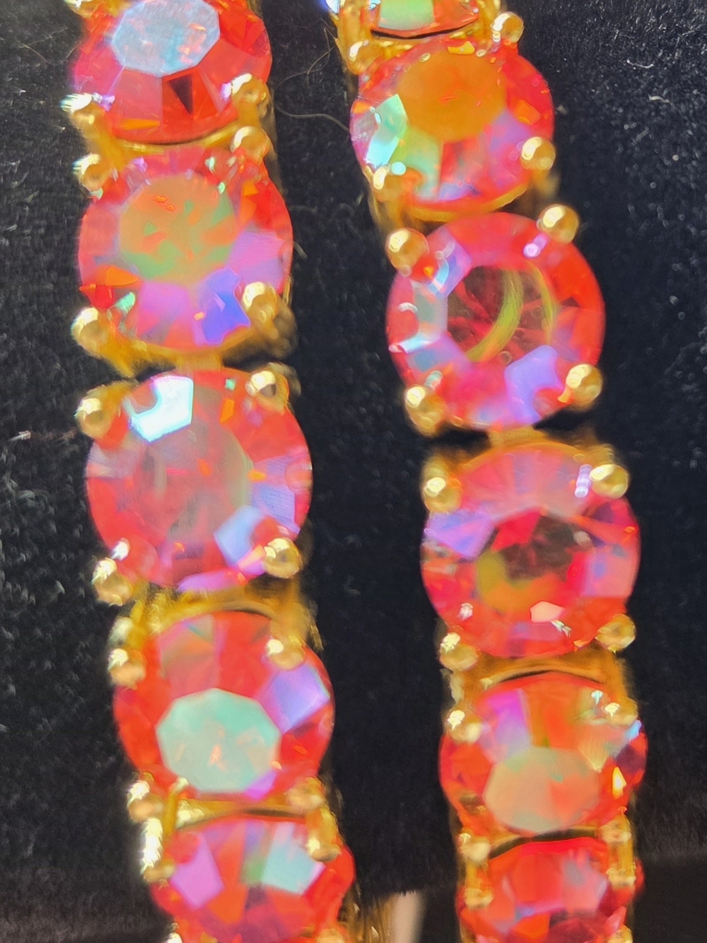 Park Lane Pink Impression Bracelet Set In Gold